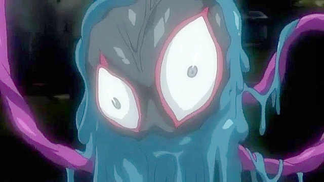 Tentacle monster fucks witch in all holes to absorb magical energy