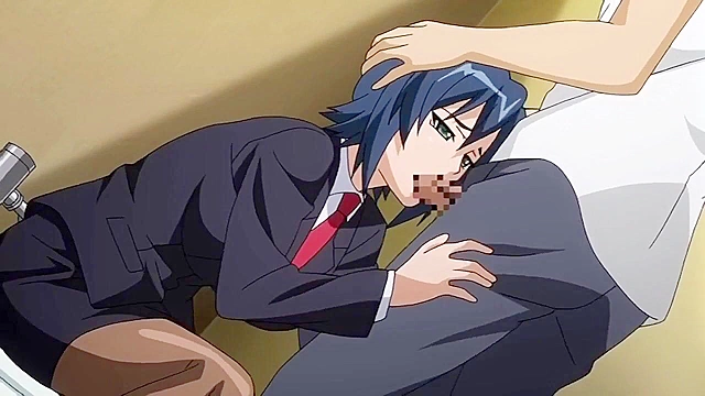 Strict Teacher 2 - Student knocks up teacher and the hentai school nurse