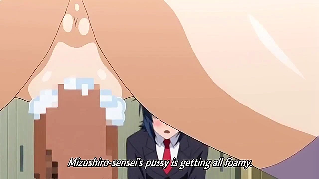 Strict Teacher 2 - Student knocks up teacher and the hentai school nurse