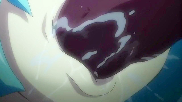 Group of teen hentai girls are bound up by tentacles and double fucked