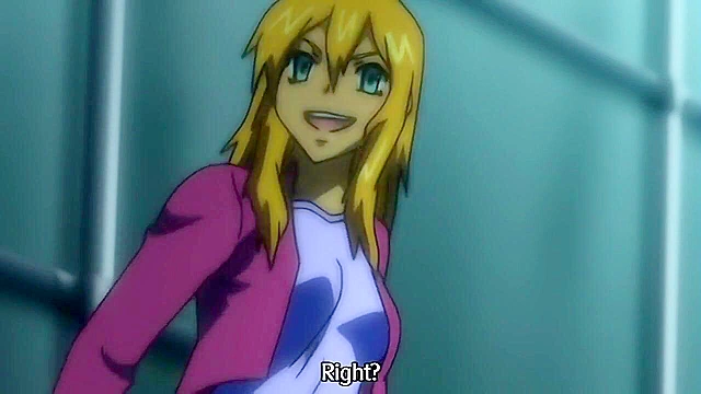 Group of teen hentai girls are bound up by tentacles and double fucked