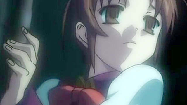 Group of teen hentai girls are bound up by tentacles and double fucked