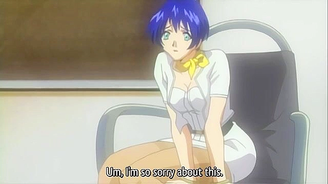 Nurse Me! 1 - Virgin hentai nurse is tied up and fucked by pervy doctor