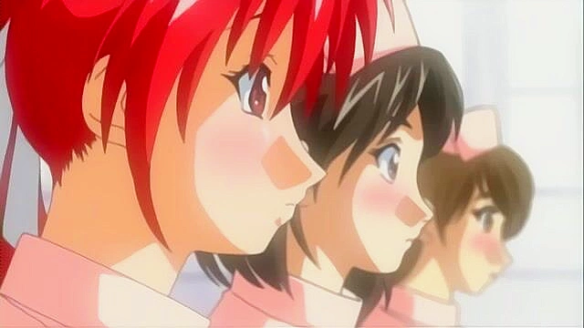 Nurse Me! 1 - Virgin hentai nurse is tied up and fucked by pervy doctor