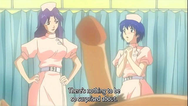 Nurse Me! 1 - Virgin hentai nurse is tied up and fucked by pervy doctor