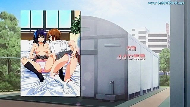 Dirty teacher fucks busty schoolgirl while her shocked friend watches