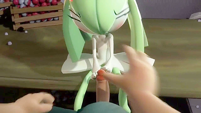 Pokemon trainer gives a rough fucking to one of his pokemon