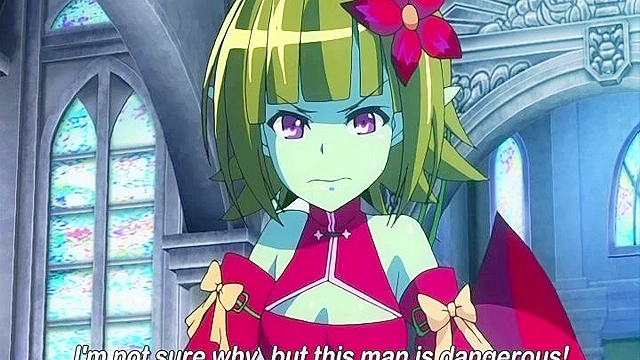 Tentacled Demon Fucking - Impregnating Innocent Anime Girls in Church