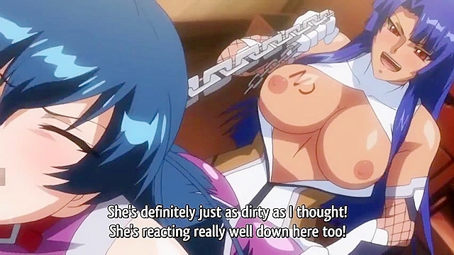 Taimanin Asagi 3 ep2 - Female ninja is creampied by her Futa sister