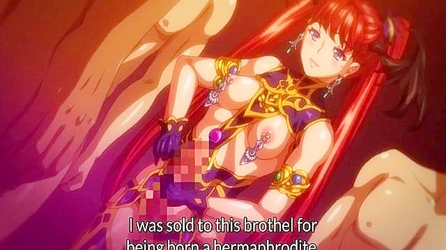 Courtesans Palace 2 - Freaky futanari vampire girls fuck in fetish threesome