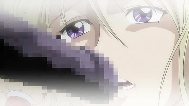 Busty blonde human gets gangbanged by duck aliens with boners