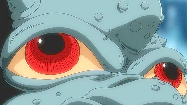 Busty blonde human gets gangbanged by duck aliens with boners