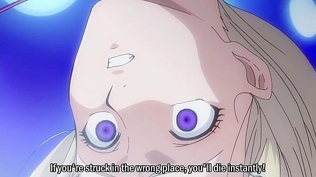 Busty blonde human gets gangbanged by duck aliens with boners