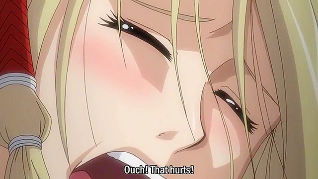 Busty blonde human gets gangbanged by duck aliens with boners