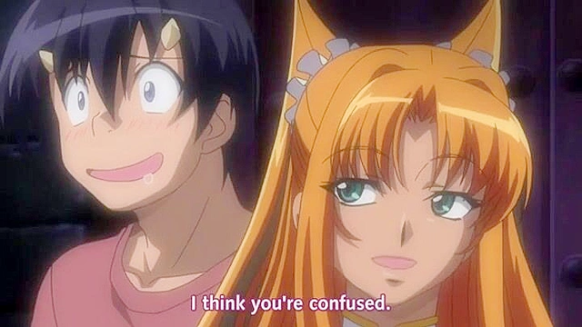 Busty pregnant girl is penetrated in her pussy and ass by tentacles