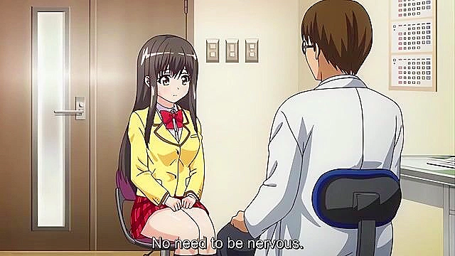 Lecherous Doctor 4 - Dirty doctor ass fucks hentai teen with speculum in pussy