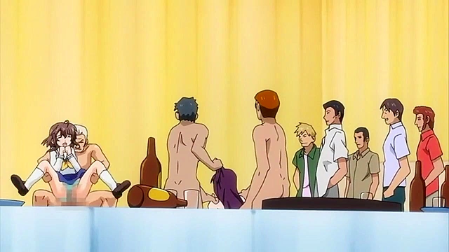 Contract of Captivity 2 - Virgin hentai sisters get gangbanged by Yazuka criminals