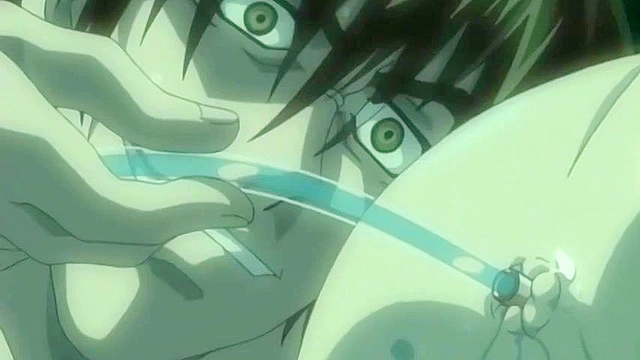 Body Wash 2 - Dungeon slave is fucked with anal beads up her asshole