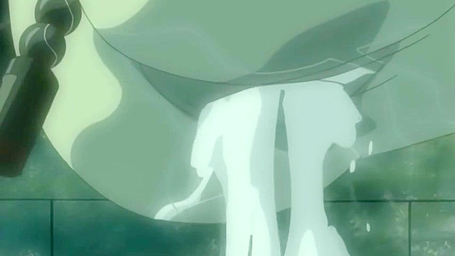 Body Wash 2 - Dungeon slave is fucked with anal beads up her asshole