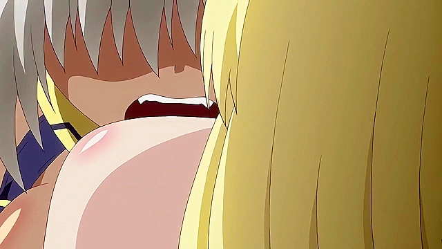 Holy Knight Ruvyrias 3 - Tentacle beast impregnates busty anime elf demon