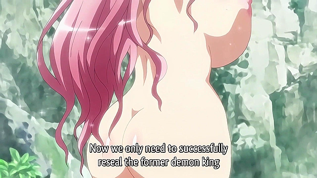 Holy Knight Ruvyrias 3 - Tentacle beast impregnates busty anime elf demon