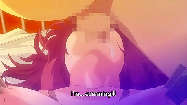 Obscene Plot 2 - Slutty anime slave is tied up, ball gagged, blindfolded till huge cumshots