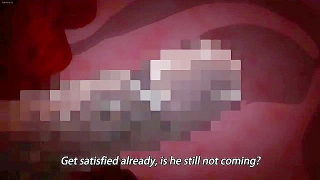 Dirty hentai sluts must fuck an old pervy guy for the semen to cure them