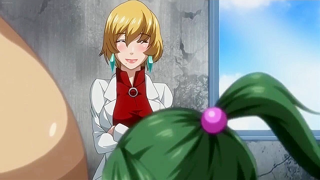 Dirty hentai sluts must fuck an old pervy guy for the semen to cure them