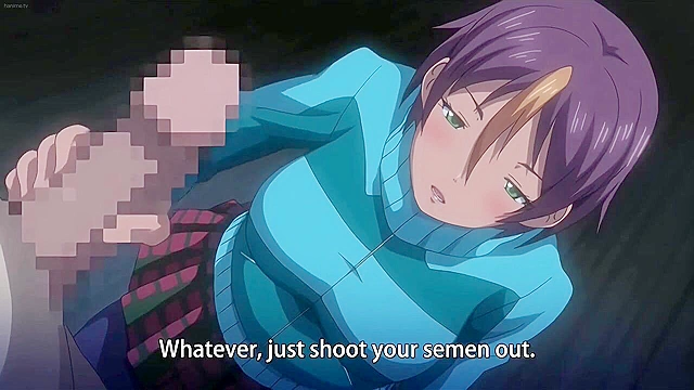 Dirty hentai sluts must fuck an old pervy guy for the semen to cure them