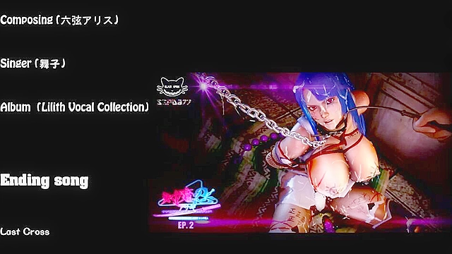 Taimanin Asagi 2.5: Bad End - Enslaved female ninja gangbanged on train