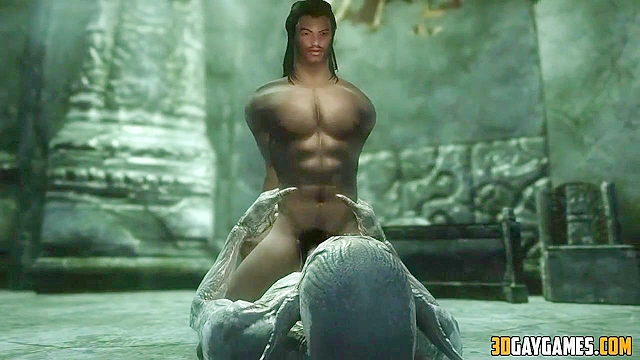 Creatures of the cave fucking gay warrior in ass