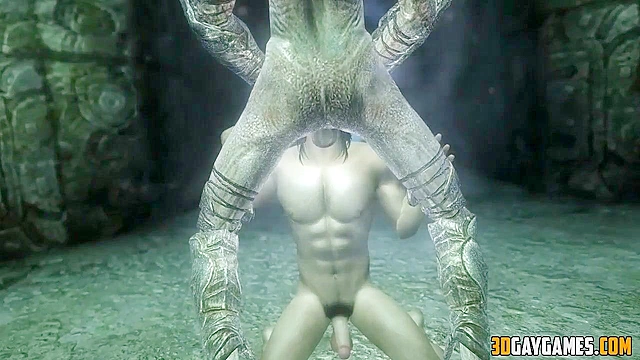Creatures of the cave fucking gay warrior in ass