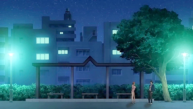 You Belong to Me 2 - Pervy hentai schoolgirl has outdoor threesome while cuck watches