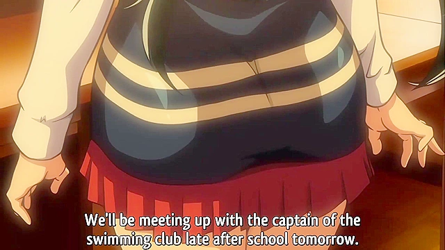 Peace Hame! 2 - Hentai swimmer schoolgirls reverse gangbang student in locker room