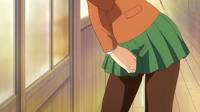 Futa Club! 1 ep2 - Busty futa schoolgirl gets her ass fucked by petite futa with pigtails