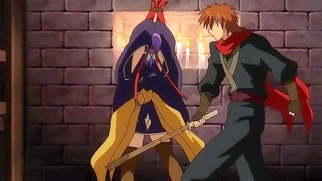 Busty female ninjas get used like cum dumpsters in hentai gangbang