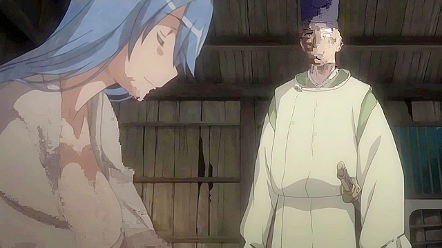 Jet Black Shaga 1 - Old guy is fucking young hentai hottie when attacked by spider monster