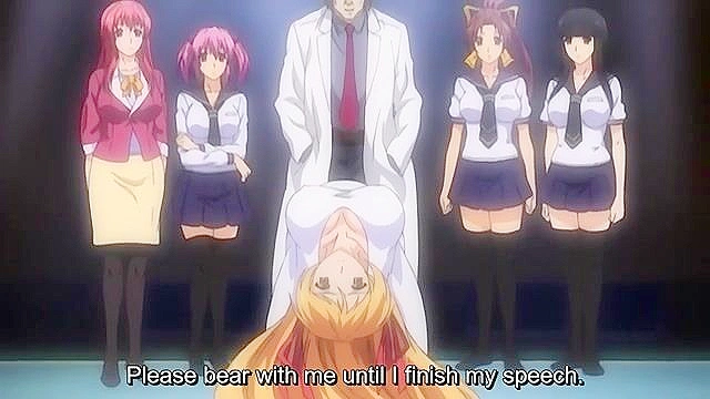 Hentai Gymnastics girls have a groupsex fuck session