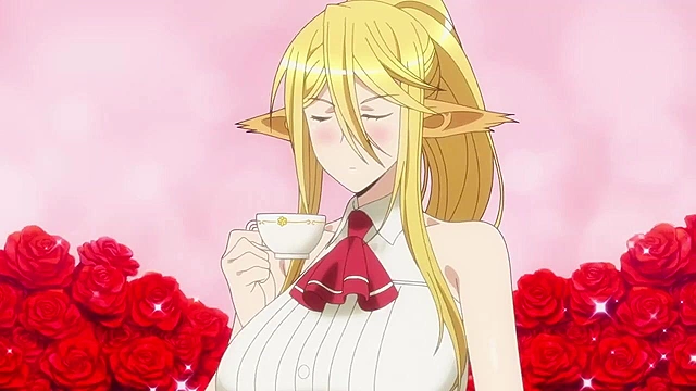 Dude gets sick and his harem hoes use their boobies to make him better