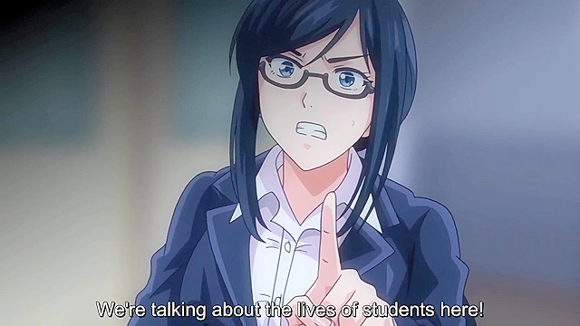 Library Girl 5 - Bound teacher hard fucked by hentai ugly bastard