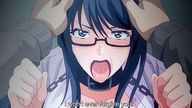 Library Girl 5 - Bound teacher hard fucked by hentai ugly bastard