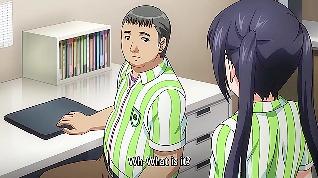 JK and Manager 4 - Pervert manager fucks sisters in back store room