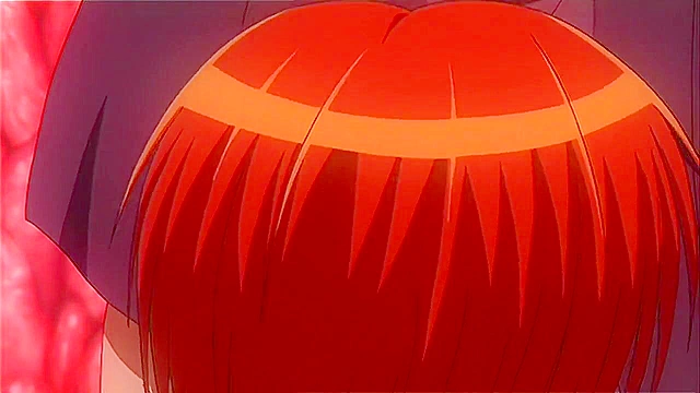 Redhead babe in bikini gets double penetrated on the beach with onlookers