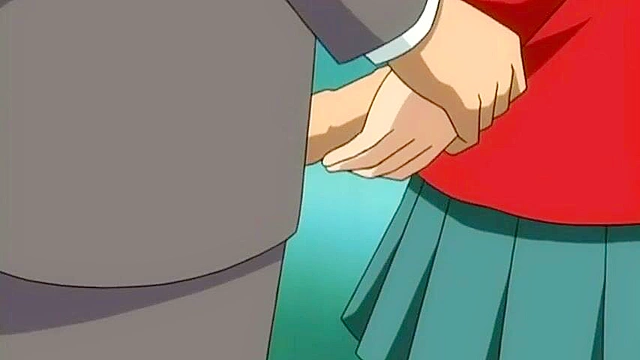 Gold Throbber 1 - Busty anime redhead gets gangbanged on public train while everyone watches