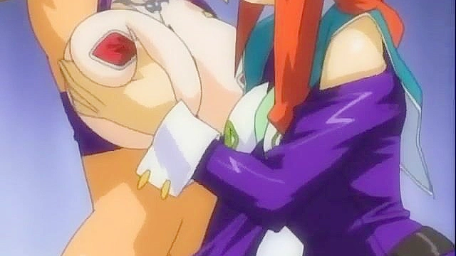 Naughty succubus uses her tail to fuck a tied up devil slut