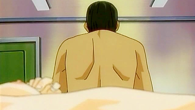 Hentai slave sisters satisfy a man with their tight assholes