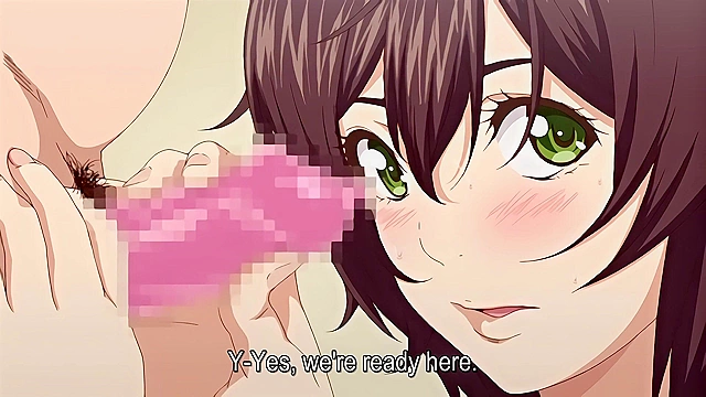 I Can't Reach You 2 - Anime schoolgirl gives up virgin pussy to gangbang to save friend