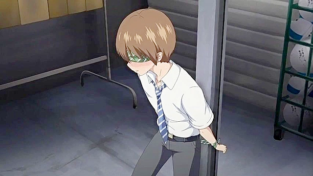 Hinagiku Virgin Lost Club 2 - Blindfolded student has reverse gangbang with hentai schoolgirls