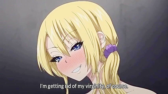 Hinagiku Virgin Lost Club 2 - Blindfolded student has reverse gangbang with hentai schoolgirls