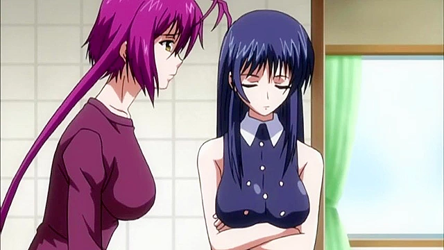 Hey, Let's Do It Properly! 5 - Hentai sisters have a lesbian threesome while brother watches